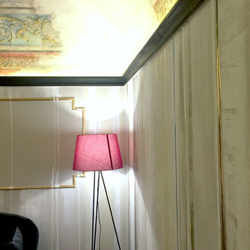 Relais Orso: volta decorata con finto affresco