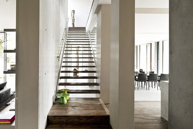 OAK STAIRS MATCHING FLOORING