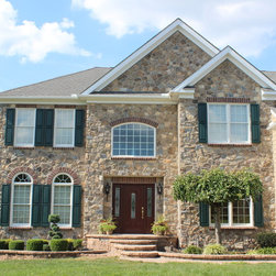 QuarryCut Stone - 50%Brown 50%Dark - Irregular 3 - Siding And Stone Veneer