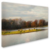 Jai Johnson 'Autumn Rising At The Duck Pond' Canvas Art, 47 x 35