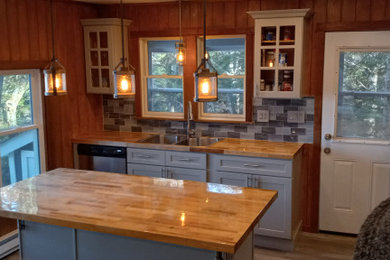 Kitchen photo in New York