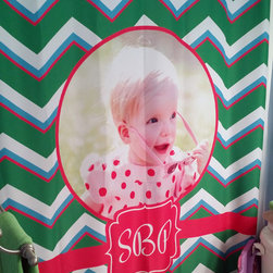 Chic Personalized Shower Curtains - Shower Curtains