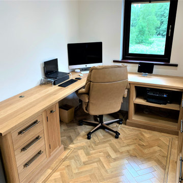 Bespoke Solid European Oak Home Office