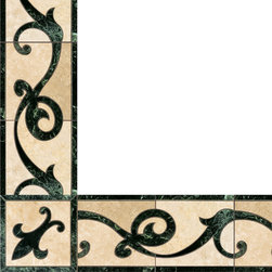 Oshkosh Designs Cassina Inlay Border and Corner - Flooring