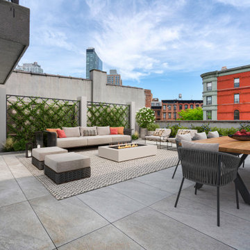 Virtual Staging Examples - Backyards, Patios, Decks & Terraces