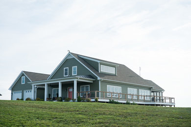 Inspiration for a cottage exterior home remodel in Other