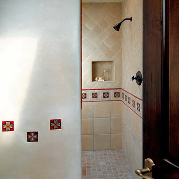 Rustic Spa Shower Santa Fe, NM