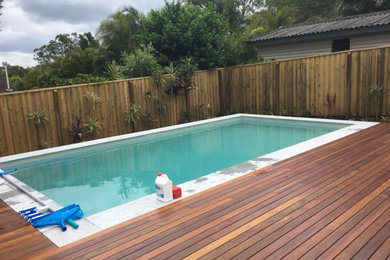 This is an example of a pool in Brisbane.
