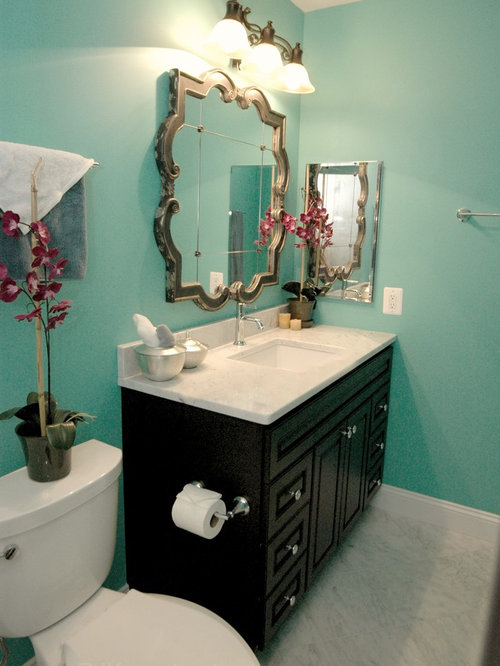 Turquoise Bathroom  Houzz