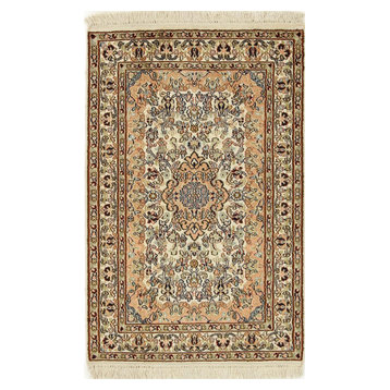 Oriental Rug Kashmir Silk 3'3"x2'1"
