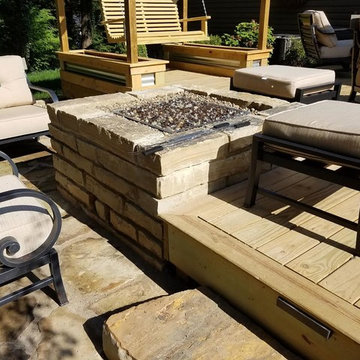 Rustic Backyard Living