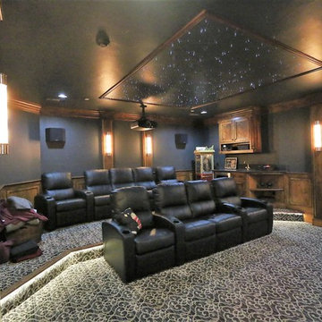 New Media Room Remodel - Addison, TX