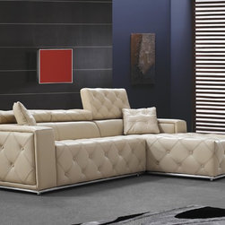 Modern Leather Sectional Sofas TB-9707 - Sectional Sofas