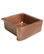 Lange 25" Farmhouse Copper Single Bowl Kitchen Sink