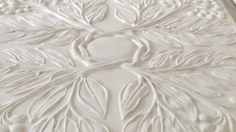 Baillie Scott Tiles . My Reproduction in Stucco