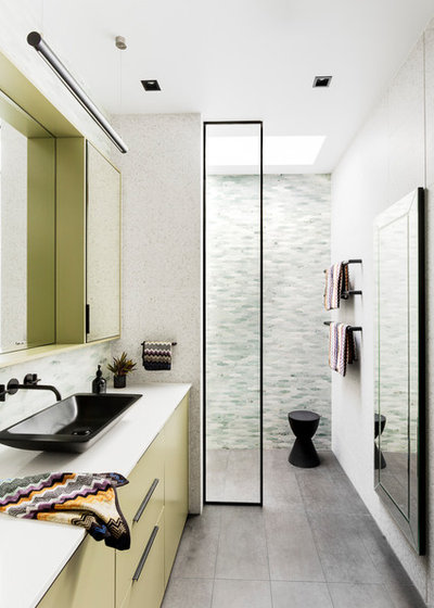 Contemporary Bathroom by Peter Schaad Design Studio