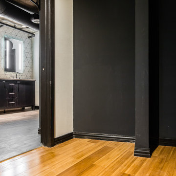 Uptown Condo Wet Room Master Bathroom Remodel