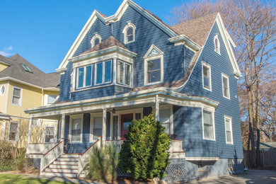 Transitional exterior home photo in New York