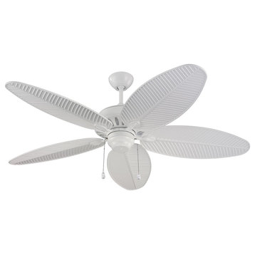 Monte Carlo Fan Company 52" Cruise Outdoor Fan, White