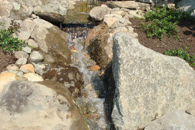 This is an example of a traditional landscaping in Manchester.