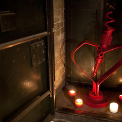 Barn Hinge Heart - Richard Edelman - Artwork