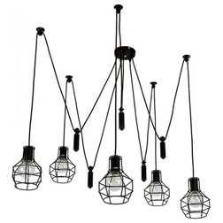 Industrial Chandeliers by ParrotUncle