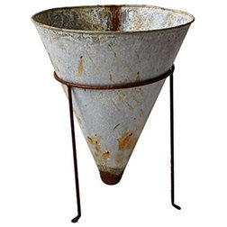 Industrial Indoor Pots And Planters by First of a Kind USA Inc