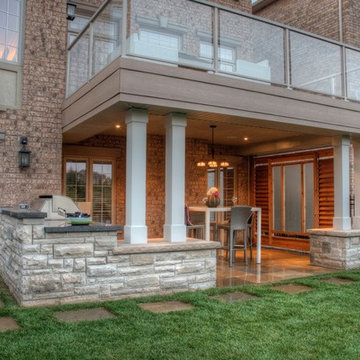 Elegantly Sheltered Outdoor Space