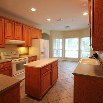 Before and After - furnishing rental house