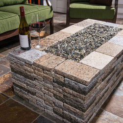 49" Granite Fire Table - Fire Pits
