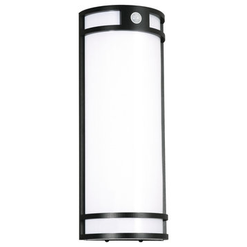 AFX ELTW0718LAJD1 Elston 18" Tall LED Outdoor Wall Sconce - Brushed Aluminum