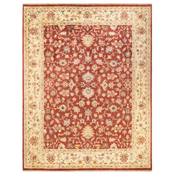 Mogul, One-of-a-Kind Hand-Knotted Area Rug Red, 9'3"x11'10"