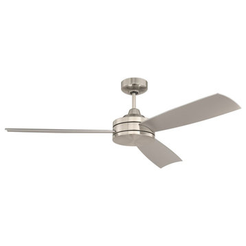 Craftmade 54" Inspo Ceiling Fan in Brushed Polished Nickel INS54BNK3