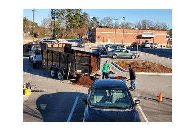 Mulch Distribution in Garner, NC