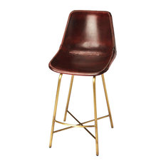 Butler Specialty Company - Commercial Leather Bar Stool - Multi-Color - Bar Stools and Counter Stools