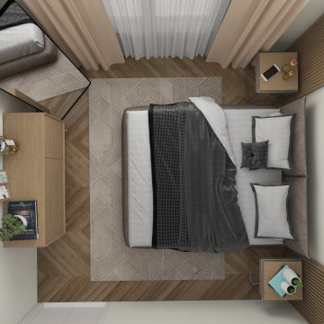 bedroom furniture rearrangement