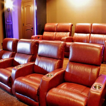 Palliser Custom Theater Seating in Dallas