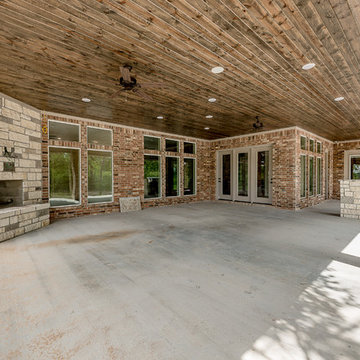 Outdoor Patio with Austin Stone