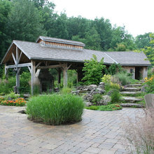 Pool waterfalls and Landscaping