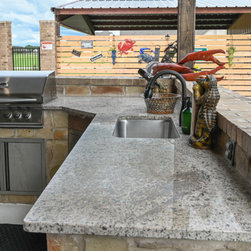 Outdoor Entertaining Area - Outdoor Kitchen Appliances