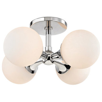 Hudson Valley 3304-PC, 4 Light Wall Sconce