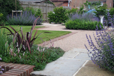 Traditional garden in Hampshire.