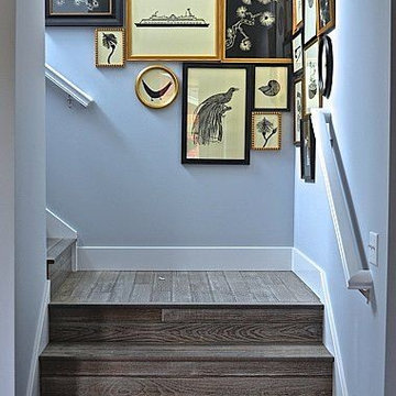 staircase wall decorating ideas