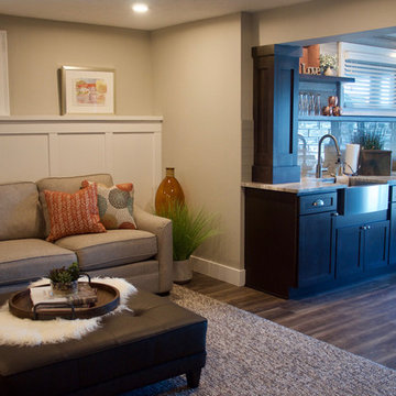 Lakeside Basement Retreat