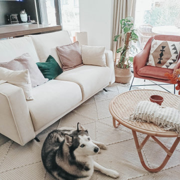 Vivienda boho chic a un paso del mar