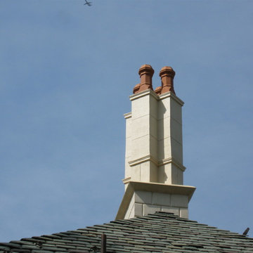 Stucco, veneer stone, brick and ArcusStone
