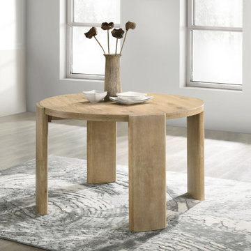 Magnus Oak Finish 47" Round Dining Table
