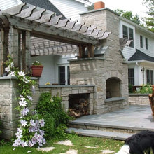 outside