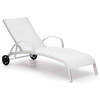 Zuo Modern Casam Chaise Lounge in White