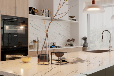Inspiration for a modern kitchen remodel in Phoenix